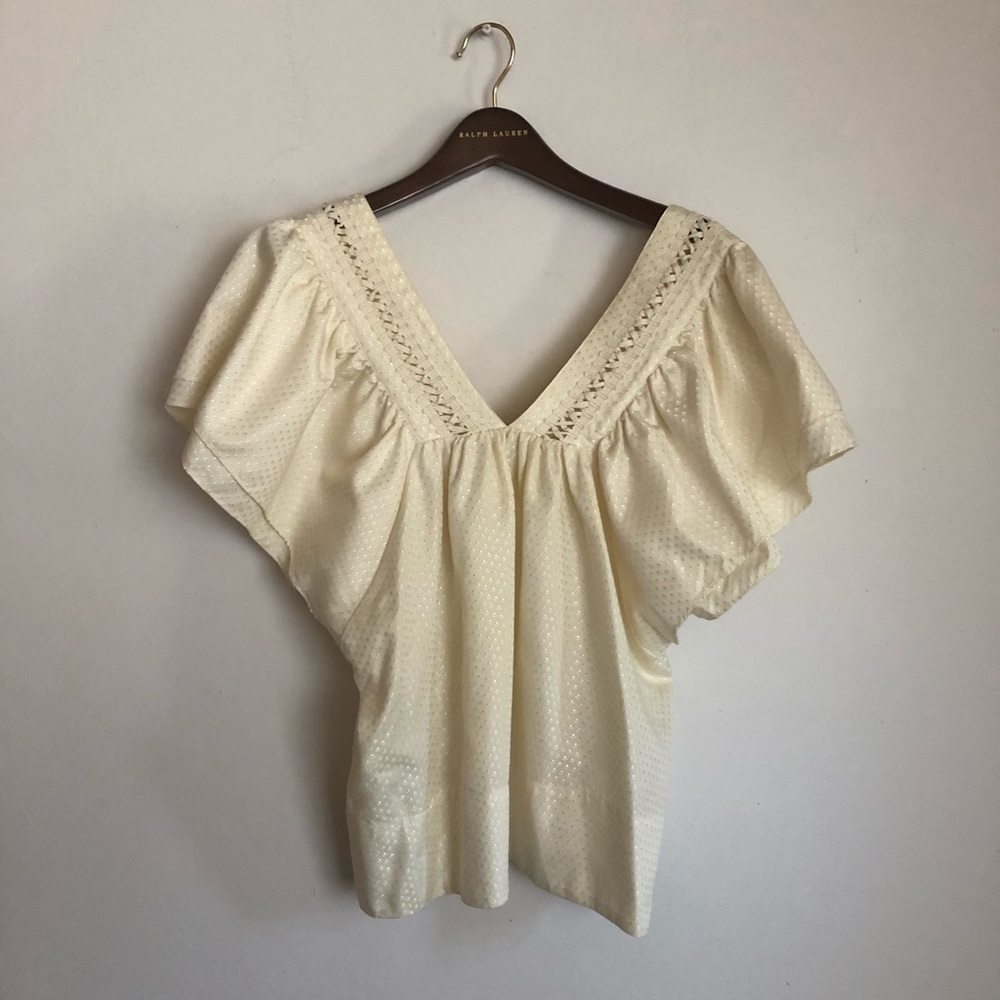 Lover Ruffle Sleeve Top - Picture 2 of 3
